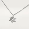 Symbol-halskjede – hvitt gull, diamanter – Cartier
