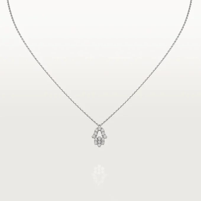 Symbolhalskjede – hvitt gull, diamant – Cartier