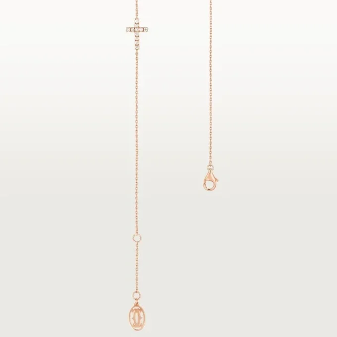 Symbols-armbånd – rosa gull, diamanter – Cartier