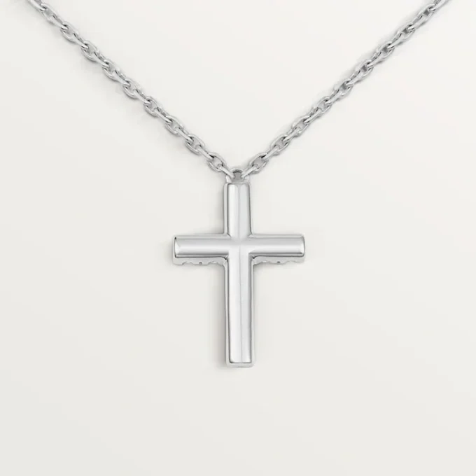 Symbols halskjede – hvitt gull, diamanter – Cartier