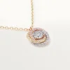 Trinity-anheng, 1 diamant, pavé
