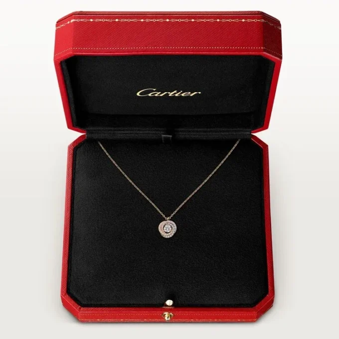 Trinity-anheng, 1 diamant, pavé