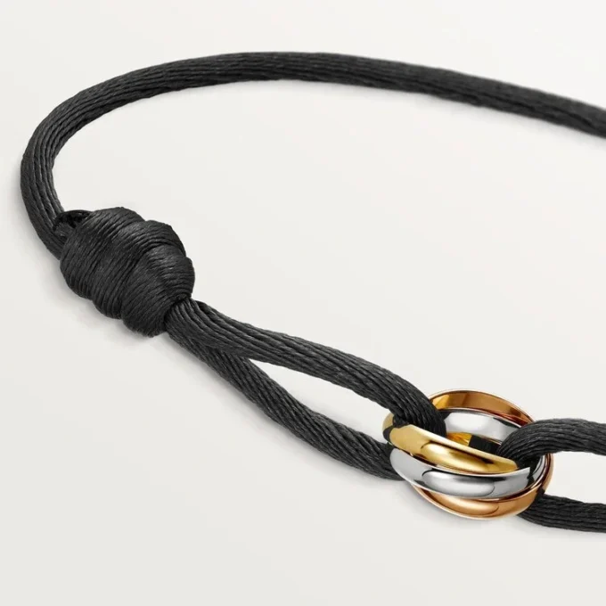 Trinity-armbånd – hvitt gull, gult gull, rosagull – Cartier