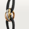 Trinity-armbånd – hvitt gull, gult gull, rosagull – Cartier