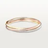 Trinity-armbånd i trefarget gull, klassisk modell | Cartier Us