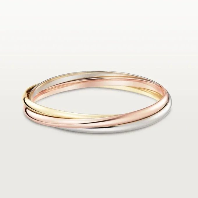 Trinity-armbånd i trefarget gull, klassisk modell | Cartier Us