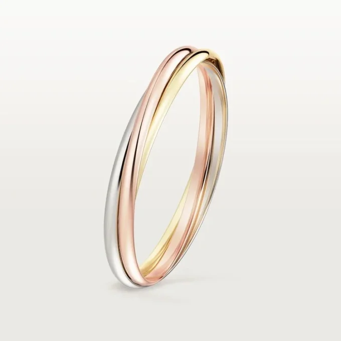 Trinity-armbånd i trefarget gull, klassisk modell | Cartier Us