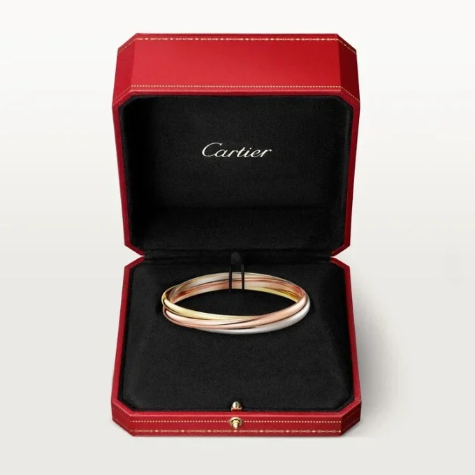 Trinity-armbånd i trefarget gull, klassisk modell | Cartier Us