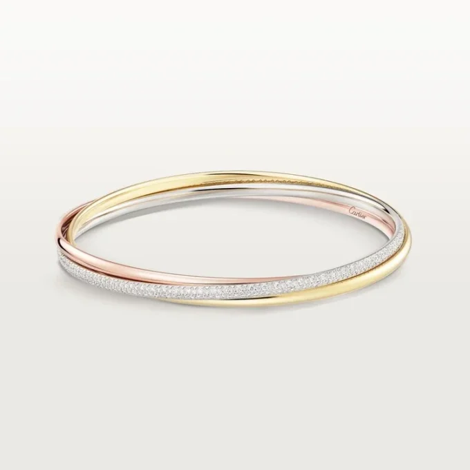 Trinity-armbånd, liten modell, halvpavé