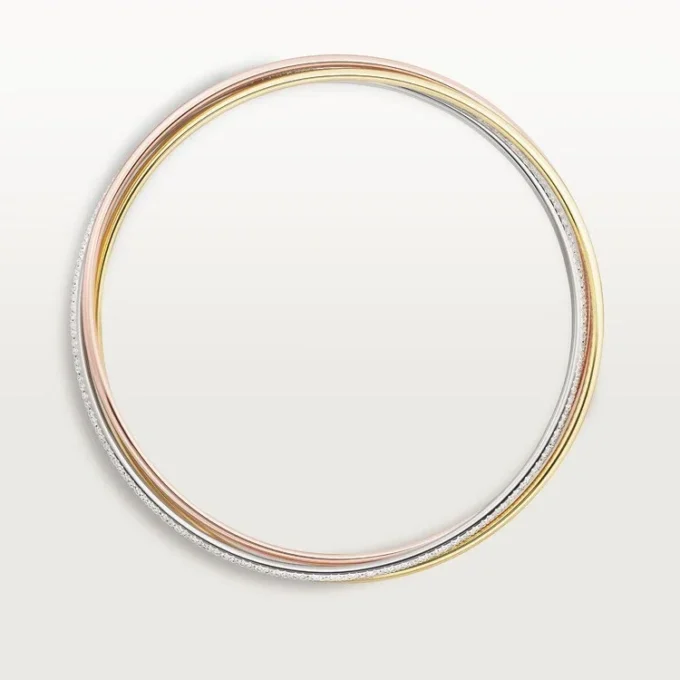 Trinity-armbånd, liten modell, halvpavé