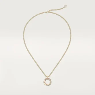 Trinity diamantkjedehalskjede i trefarget gull | Cartier Us Trinity diamantkjedehalskjede i trefarget gull | Cartier Us