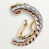 Trinity enkeltørering, lakkert, halvbelagt