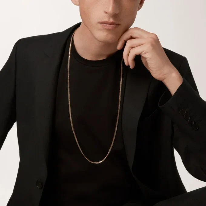 Trinity-halskjede – hvitt gull, gult gull, rosagull – Cartier