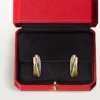 Trinity-øreringer – hvitt gull, gult gull, rosagull – Cartier