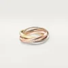 Trinity-ring i trefarget gull, klassisk modell | Cartier Us Trinity-ring i trefarget gull, klassisk modell | Cartier Us