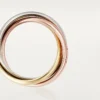 Trinity-ring i trefarget gull, klassisk modell | Cartier Us Trinity-ring i trefarget gull, klassisk modell | Cartier Us