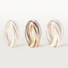 Trinity-ring i trefarget gull, klassisk modell | Cartier Us Trinity-ring i trefarget gull, klassisk modell | Cartier Us