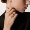 Trinity-ring, klassisk modell, 5 diamanter