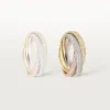 Trinity-ring, klassisk modell, pavé