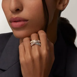 Trinity-ring, lakk, pavé