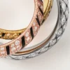 Trinity-ring, lakk, pavé