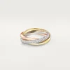 Trinity-ring, liten modell, halvpavé