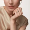 Trinity-ring, liten modell, halvpavé