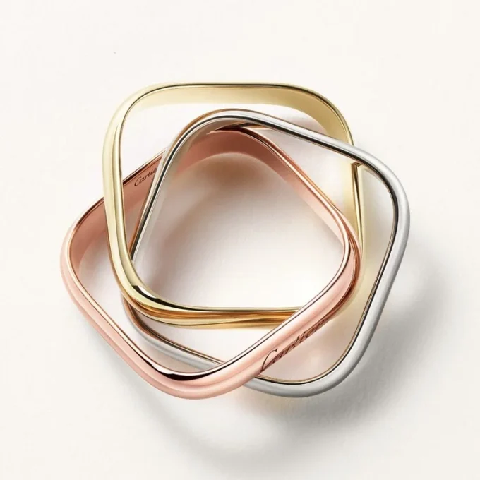 Trinity-ring, puteformet, klassisk modell Trinity-ring, puteformet, klassisk modell
