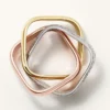 Trinity-ring, puteformet, mellomstor modell, halvpavé