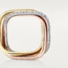 Trinity-ring, puteformet, mellomstor modell, halvpavé