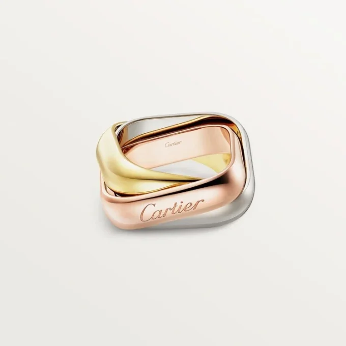 Trinity-ring, puteformet, stor modell Trinity-ring, puteformet, stor modell