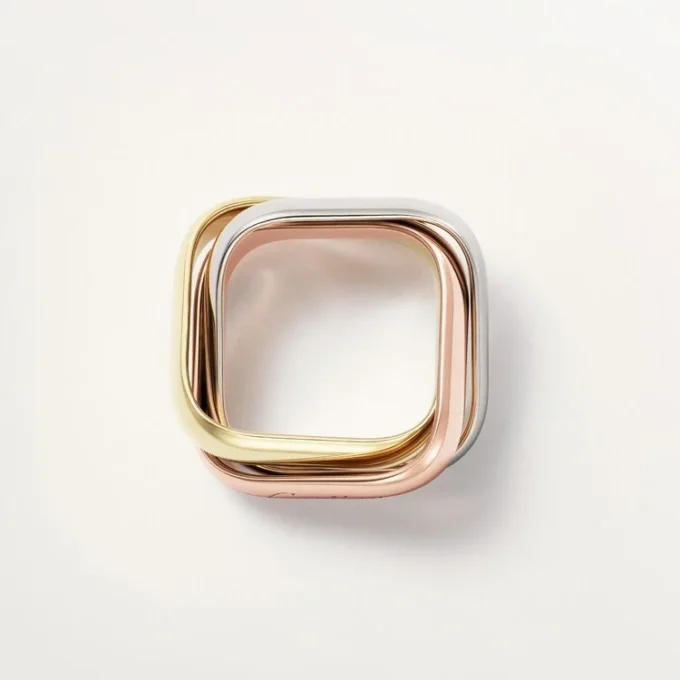 Trinity-ring, puteformet, stor modell Trinity-ring, puteformet, stor modell