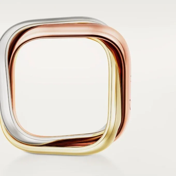 Trinity-ring, puteformet, stor modell Trinity-ring, puteformet, stor modell
