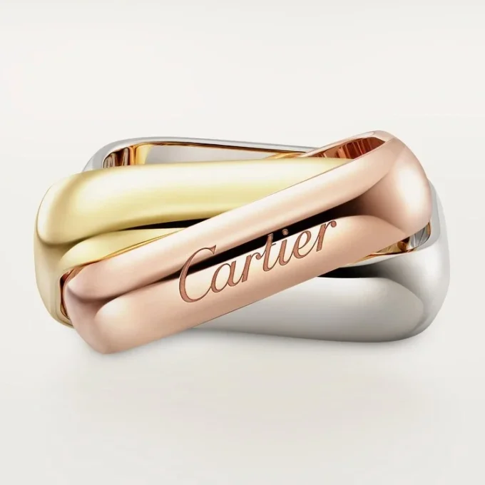 Trinity-ring, puteformet, stor modell Trinity-ring, puteformet, stor modell