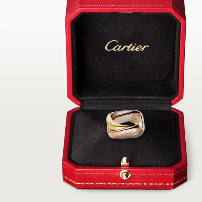 Trinity-ring, puteformet, stor modell Trinity-ring, puteformet, stor modell