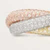 Trinity-ring, stor modell, pavé