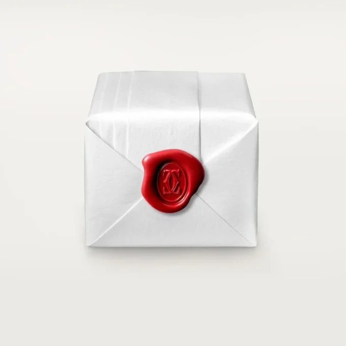 Trinity Ruban gifteringsring – platina, diamant – Cartier