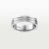 Trinity-vielsesring – hvitt gull – Cartier