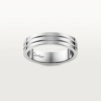 Trinity-vielsesring – hvitt gull – Cartier