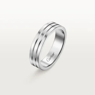 Trinity-vielsesring – hvitt gull – Cartier
