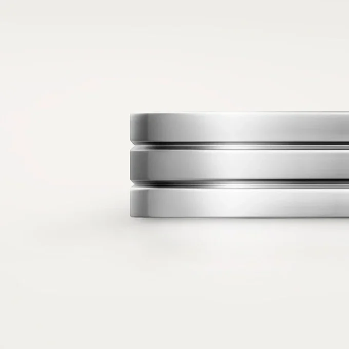 Trinity-vielsesring – hvitt gull – Cartier