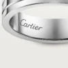 Trinity-vielsesring – hvitt gull – Cartier