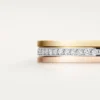 Trinity-vielsesring – hvitt gull, gult gull, rosa gull, diamanter – Cartier