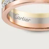 Vendome Louis Cartier gifteringsbånd, 4,8 mm bredde, pavé