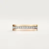 Vendome Louis Cartier gifteringsbånd, 4,8 mm bredde, pavé